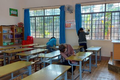 Công tác chuẩn bị đón học sinh trở lại trường sau kì nghỉ Tết Nguyên đán Tân Sửu 2021 của các trường học trên địa bàn thành phố Buôn Ma Thuột