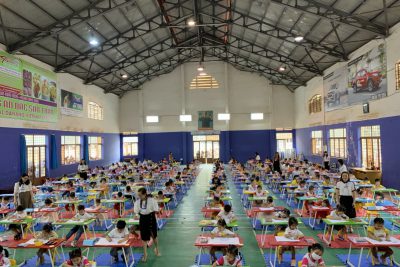 Hội thi “Nét vẽ xanh” dành cho trẻ mầm non 5 tuổi trên địa bàn thành phố Buôn Ma Thuột.